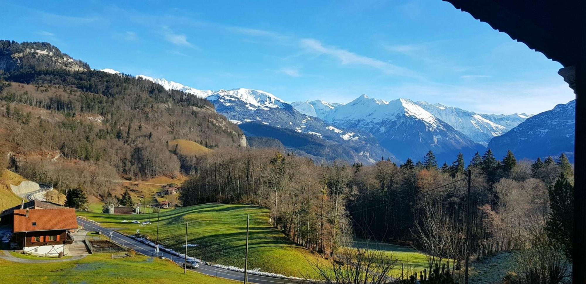 Gemuetliche Fewo Mit Sauna Inmitten Der Berge Meiringen Eksteriør billede