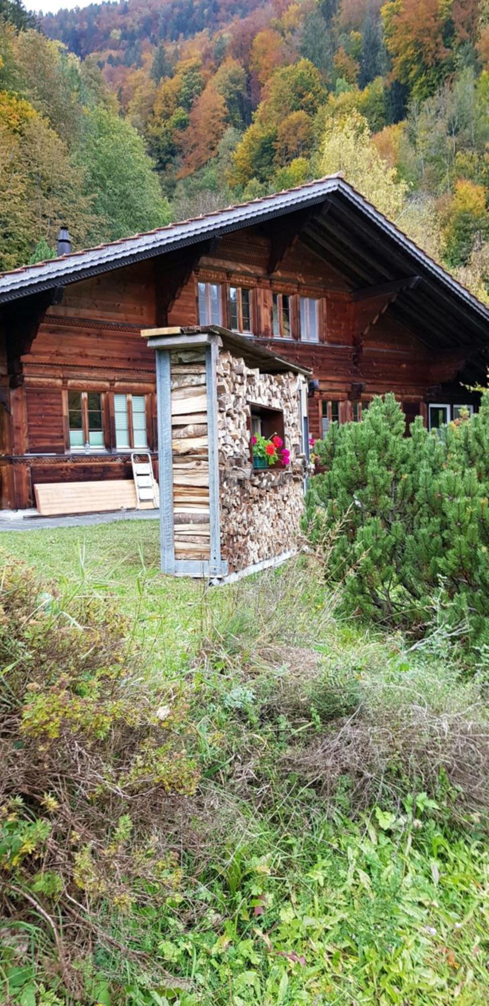 Gemuetliche Fewo Mit Sauna Inmitten Der Berge Meiringen Eksteriør billede